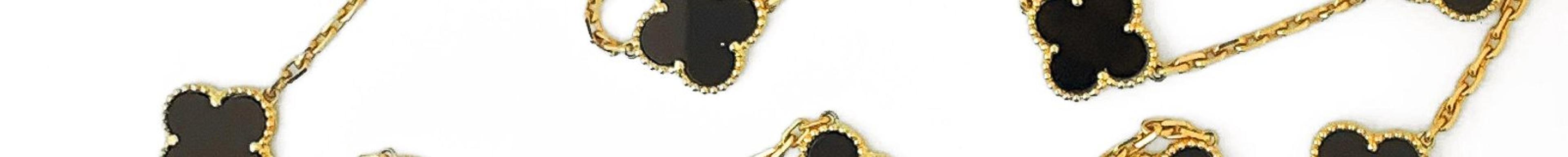 Van Cleef & Arpels 18K Vintage Alhambra Long Necklace